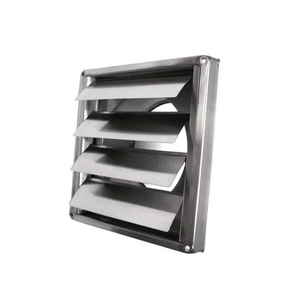 VOLET ANTI RETOUR INOX Ø100mm 137x137mm 96320 HBH